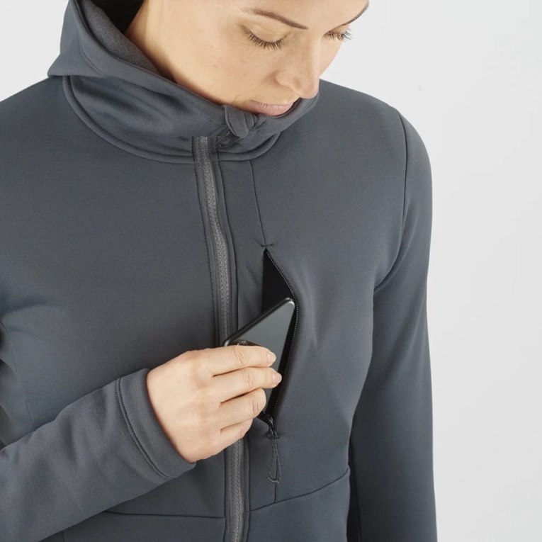 Black Salomon Essential Xwarm Women's Jackets | PH 08461I